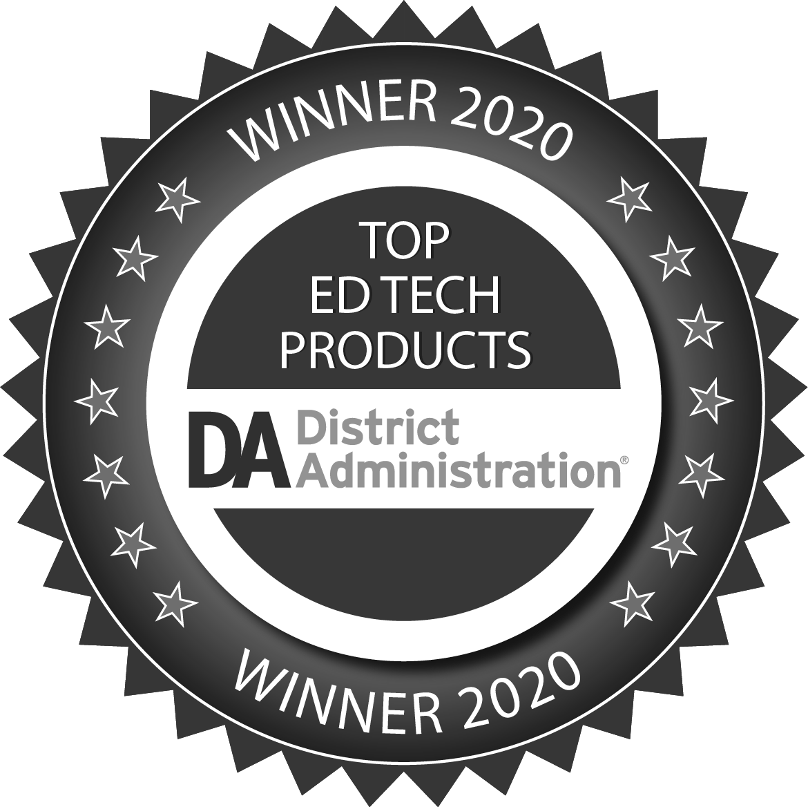 District Administration Top Ed Tech Products - Winner 2020